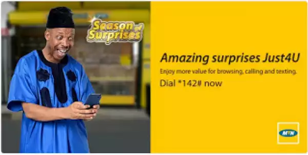 MTN Surprise Season - Dial This Code to Get Your Free Offer